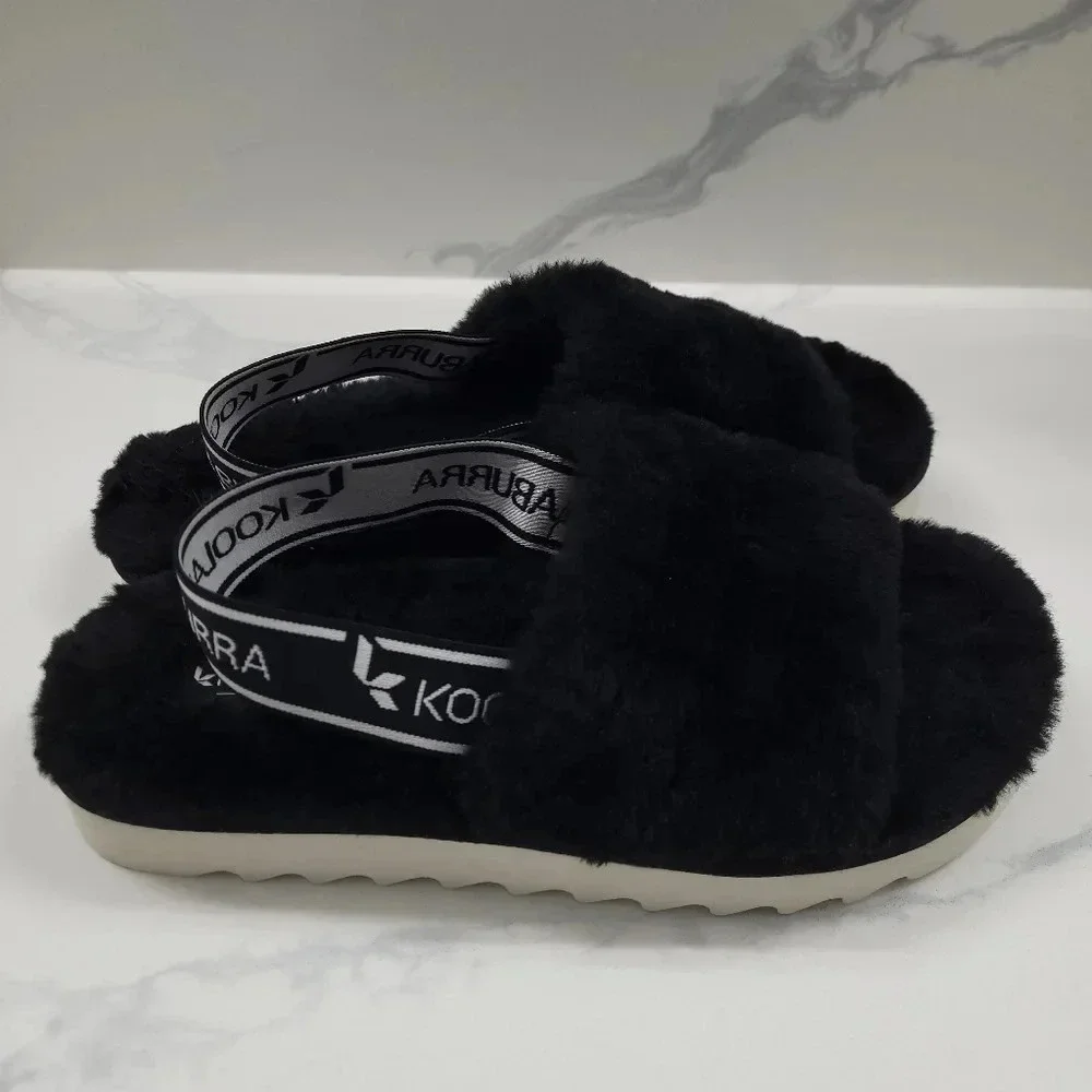 Koolaburra By UGG Fuzz'n II Faux Fur Sandals
